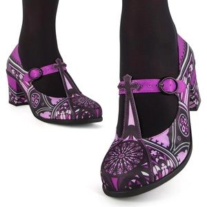 Chocolaticas® Mid Heels Gothic Church Women's Mary Jane Pump - 36